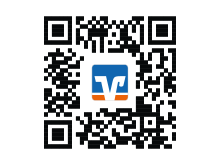VR Banking App QR-Code zum Download der VR Banking App für iPhones